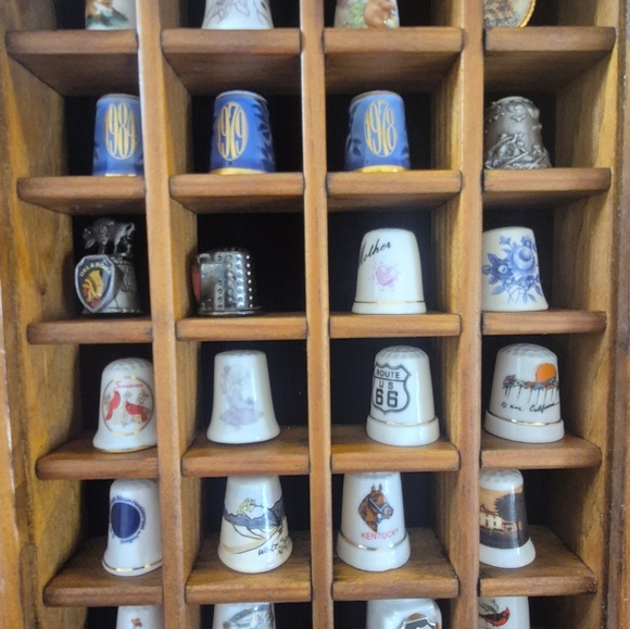 Unique Vintage Other - Vintage Porcelian Thimble Collection